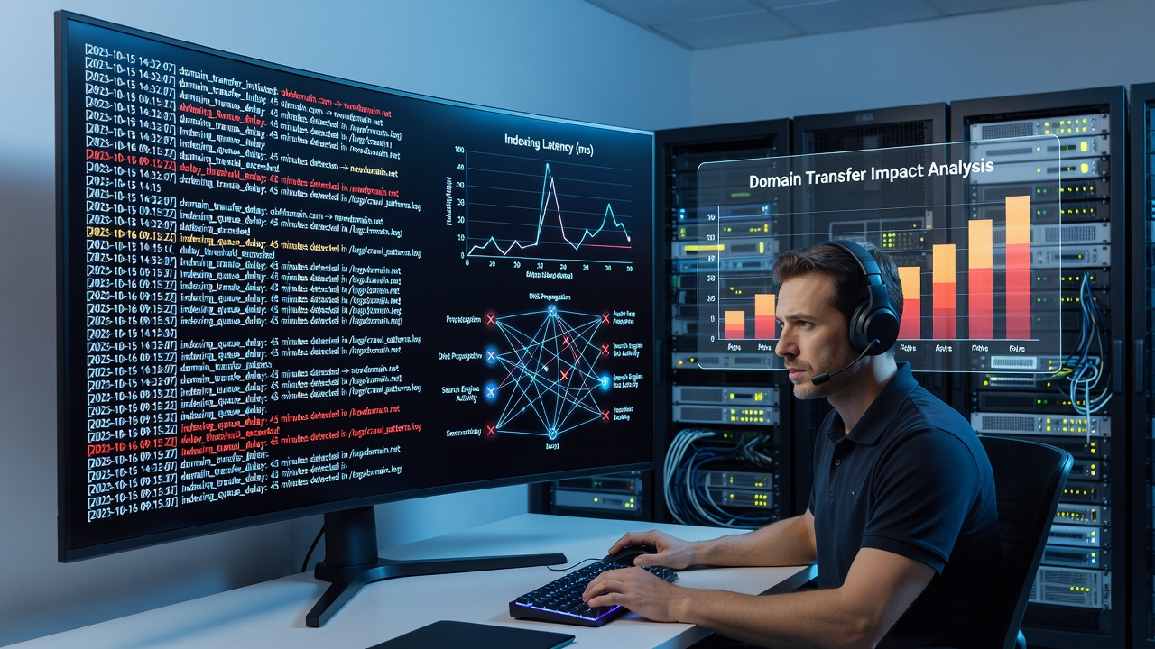 Analyzing Server Log Patterns to Uncover Indexing Delays After Domain Transfers